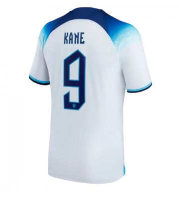 Anglia Harry Kane #9 Koszulka Podstawowych MŚ 2022 Krótki Rękaw